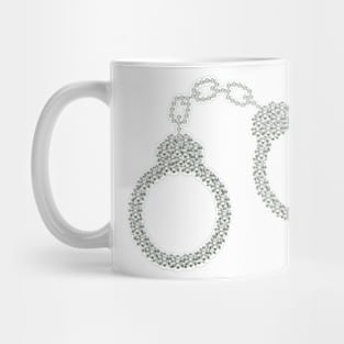 Diamond handcuffs (version 2) Mug